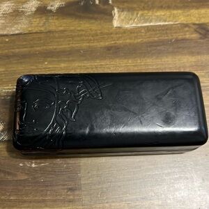 Versace Medusa Black Hardshell Case Sunglasses Black Sunnies